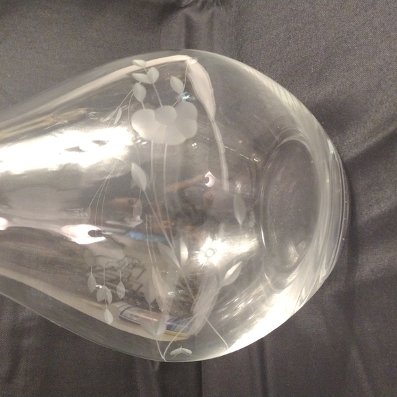Princess house crystal vase or decanter heritage pattern - Picture 6 of 7